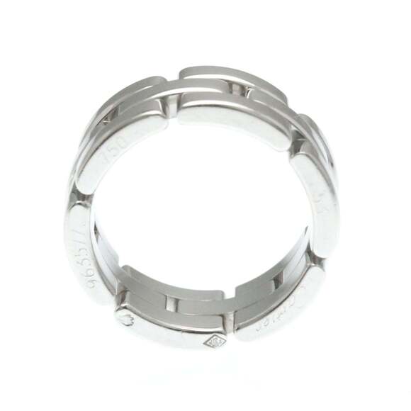 CARTIER 18k Silver Maillon Panthere Ring - Picture 8 of 10